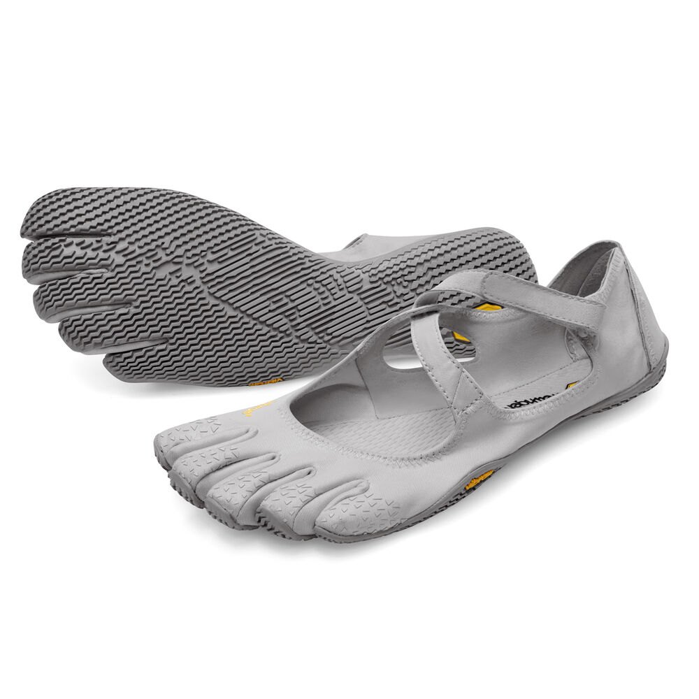 Vibram Five Fingers Womens Running Shoes - Silver - V-Soul - 40812-KMAJ